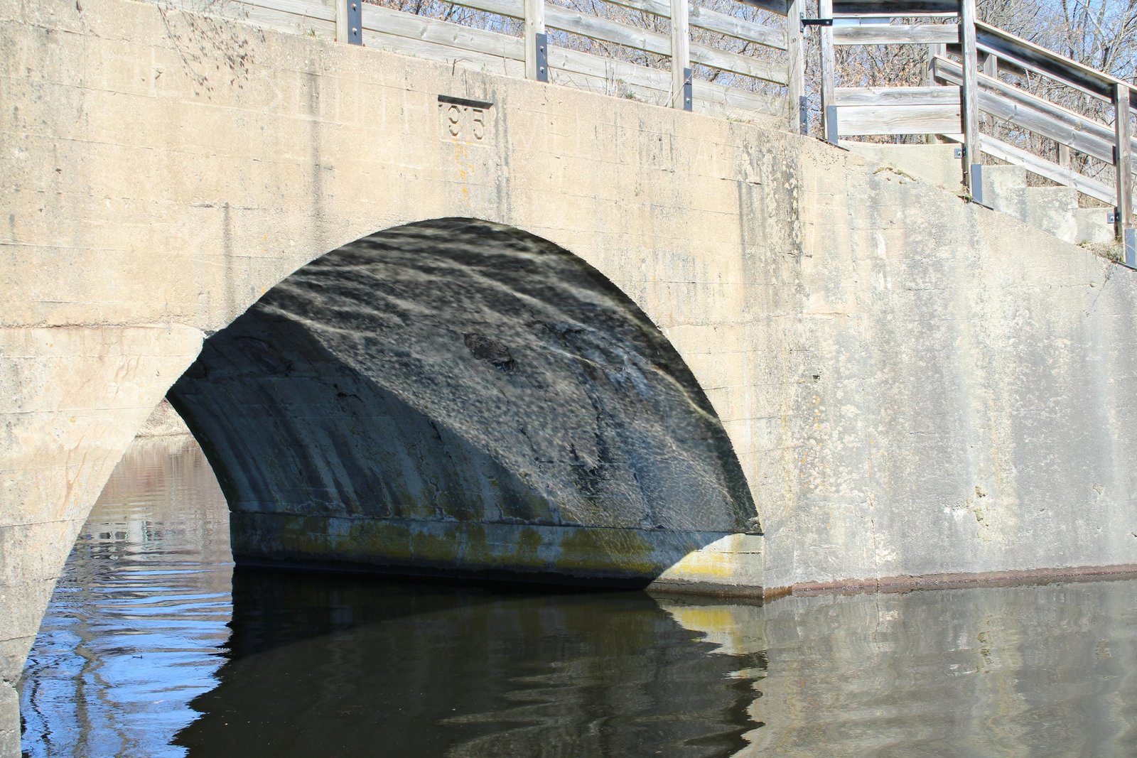 East abutment